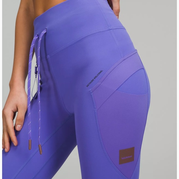 🦋 Lululemon Purple Hiking Legging - Picture 6 of 8